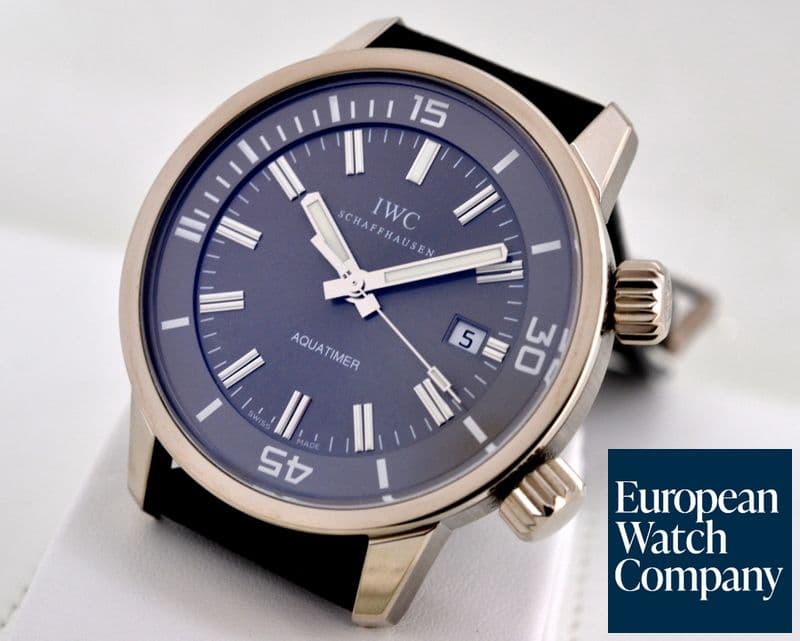 Image of IWC Vintage Collection Aquatimer Automatic 18K White Gold