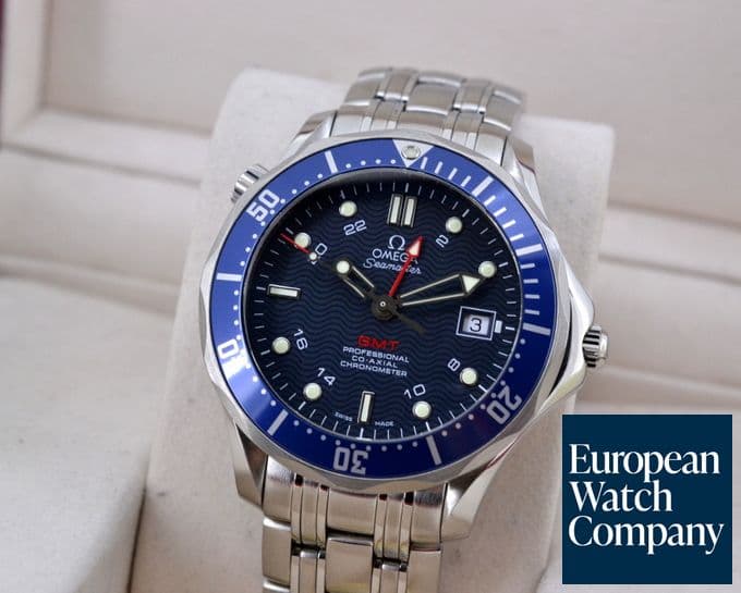 Image of Omega Seamaster Professional Blue GMT SS / SS