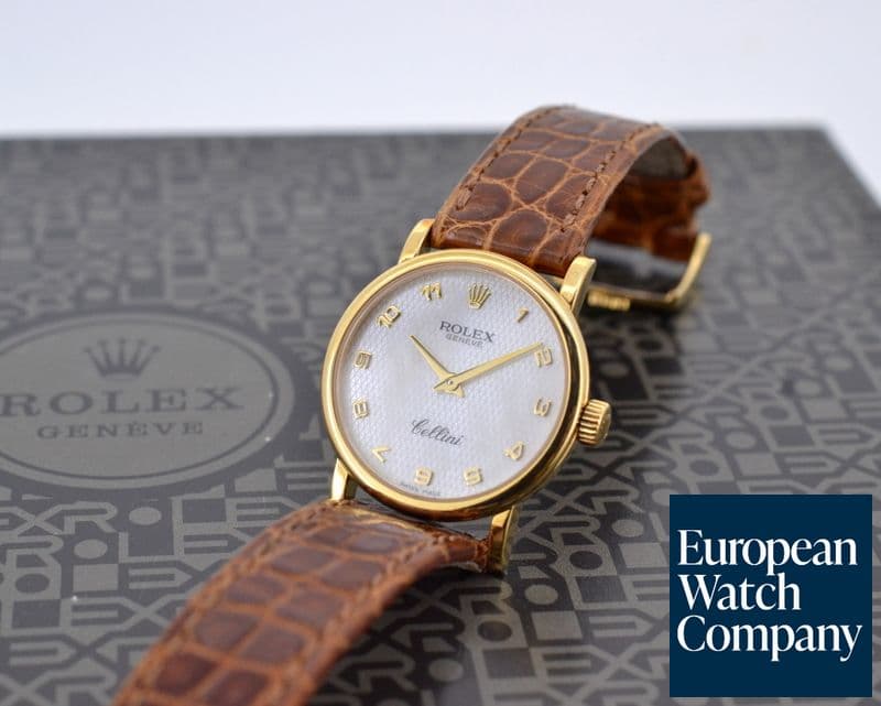Image of Rolex Lady Cellini 18K Yellow Gold / MOP Dial UNWORN