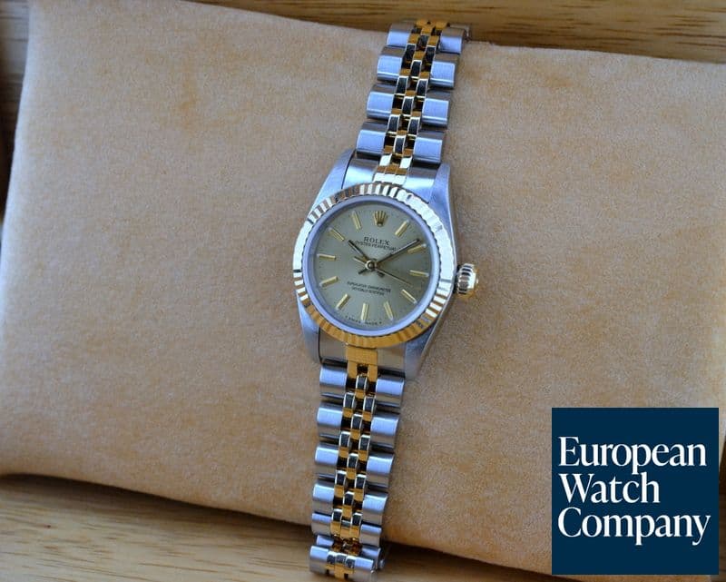 Image of Rolex Oyster Perpetual Ladies Datejust Champagne Dial