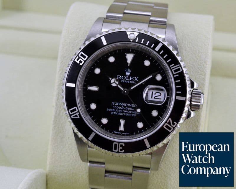Image of Rolex Submariner SS Black Dial 