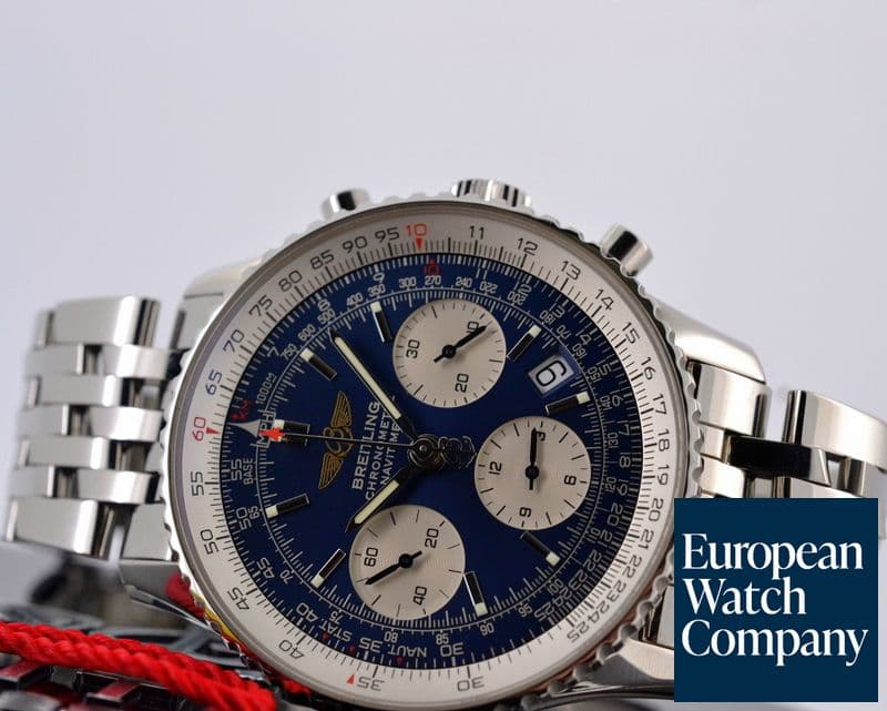 Image of Breitling Navitimer Chronograph Blue Dial SS / SS