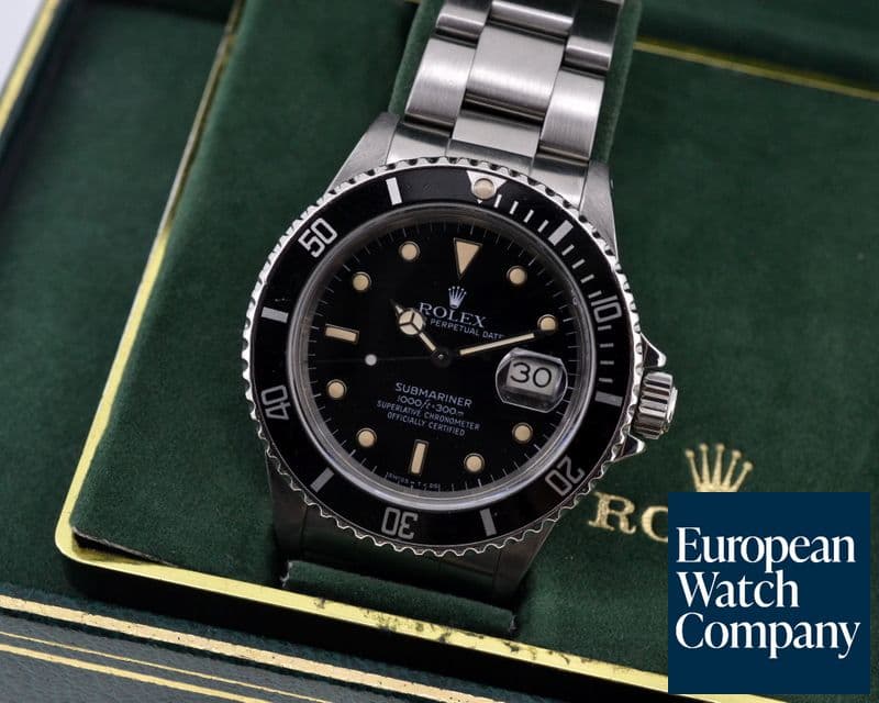 Image of Rolex Submariner SS Black Dial