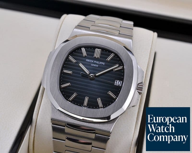 Image of Patek Philippe Jumbo Nautilus Blue Dial SS / SS 