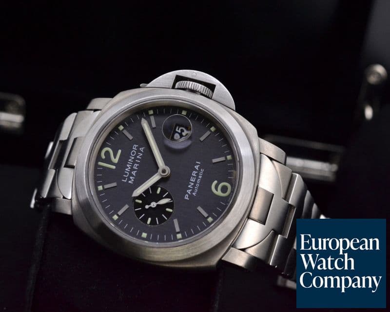 Image of Panerai Luminor Marina Grey Dial Titanium / SS
