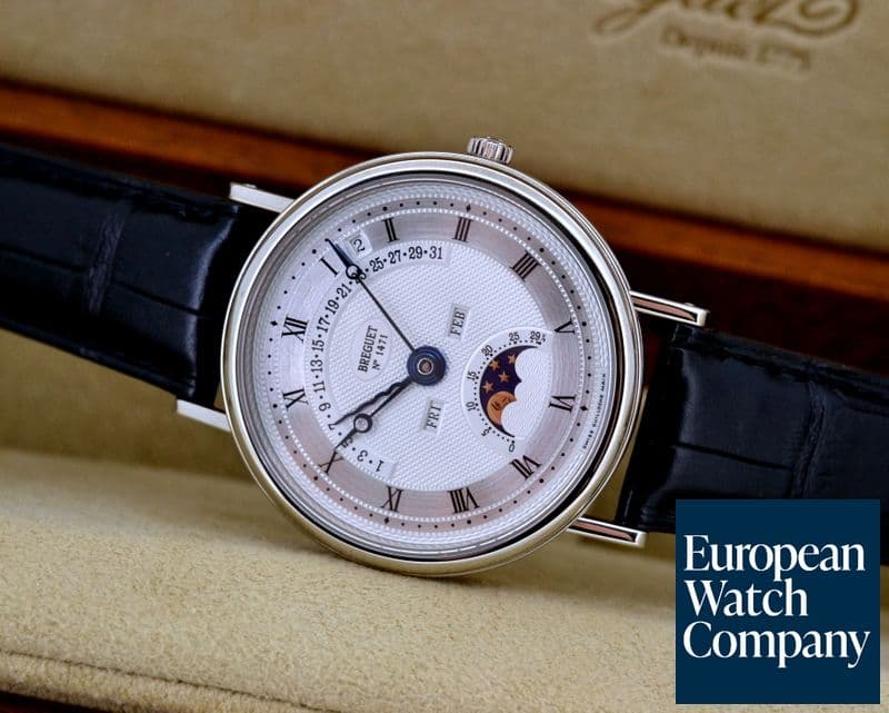 Image of Breguet Classique Retrograde Perpetual Calendar 18K White Gold