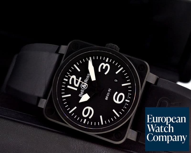 Image of Bell & Ross Aviation Black Dial / Carbon