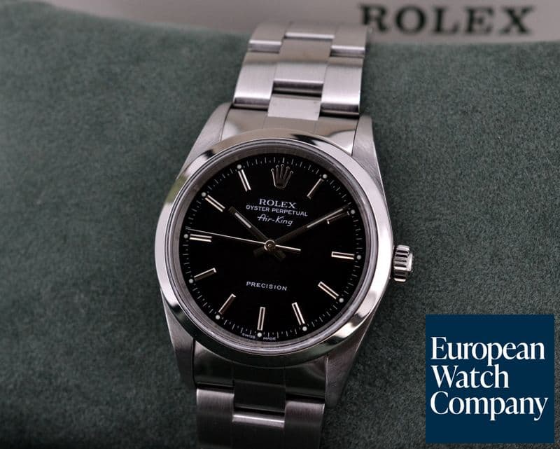 Image of Rolex Air King Black Dial SS