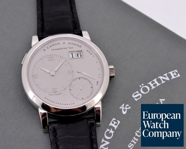 Image of A. Lange and Sohne Lange 1 Platinum "STEALTH" Silver Dial