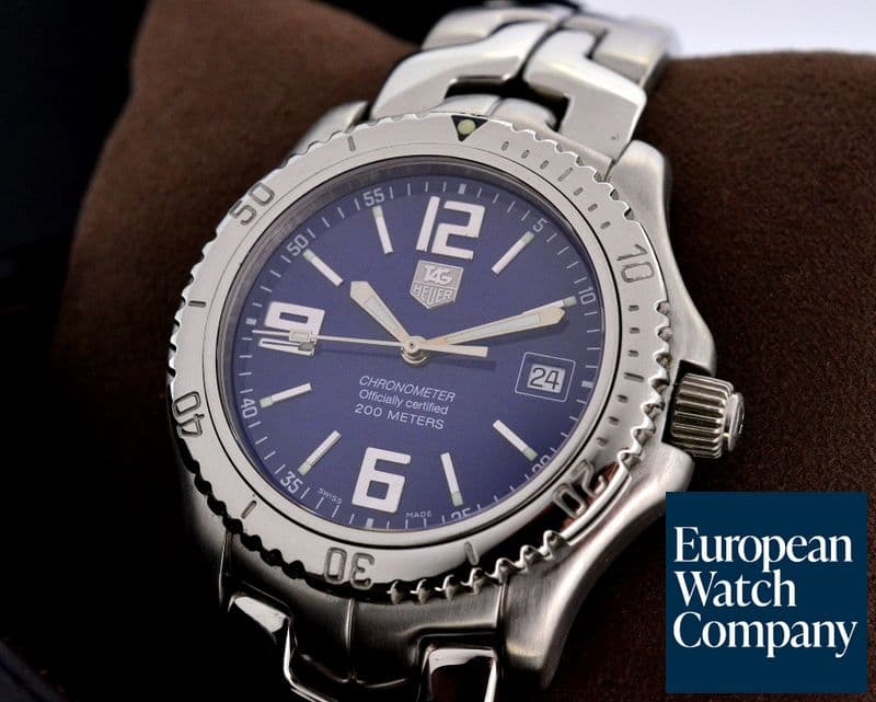 Image of TAG Heuer Link Men Automatic Blue Dial SS / SS 