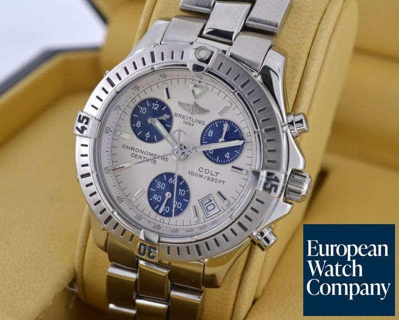 Image of Breitling Colt Chronograph Quartz White Dial SS / SS