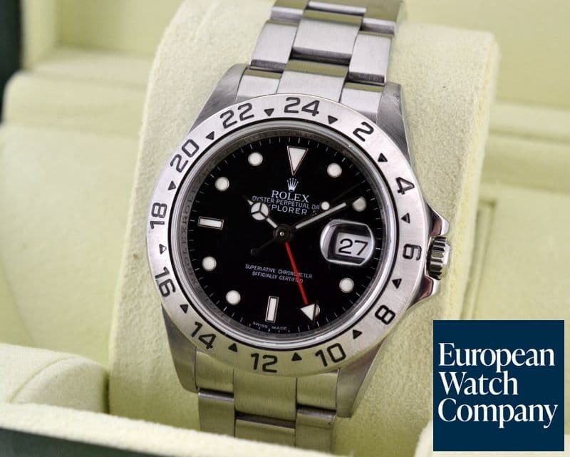 Image of Rolex Explorer II Black Dial
