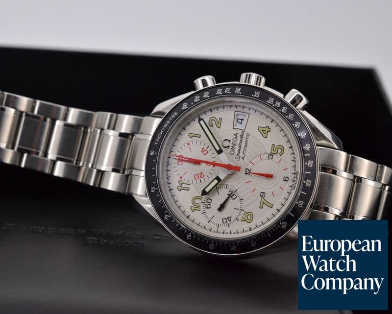 Image of Omega Speedmaster Chronograph White Dial SS / SS