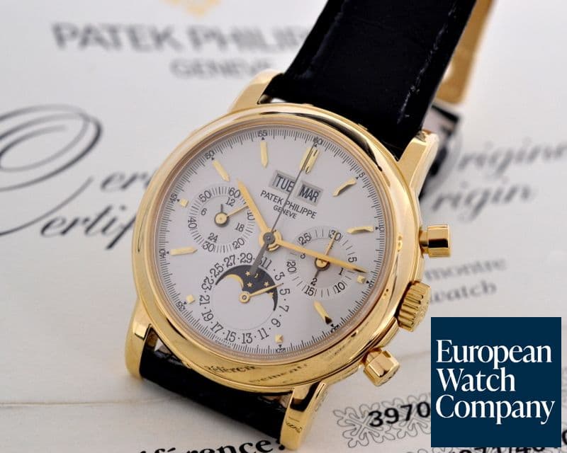 Image of Patek Philippe Perpetual Calendar Chronograph (3rd Series) 18K Yellow Gold