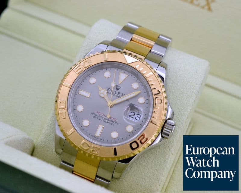 Image of Rolex Yacht Master Silver Dial 18K / SS  