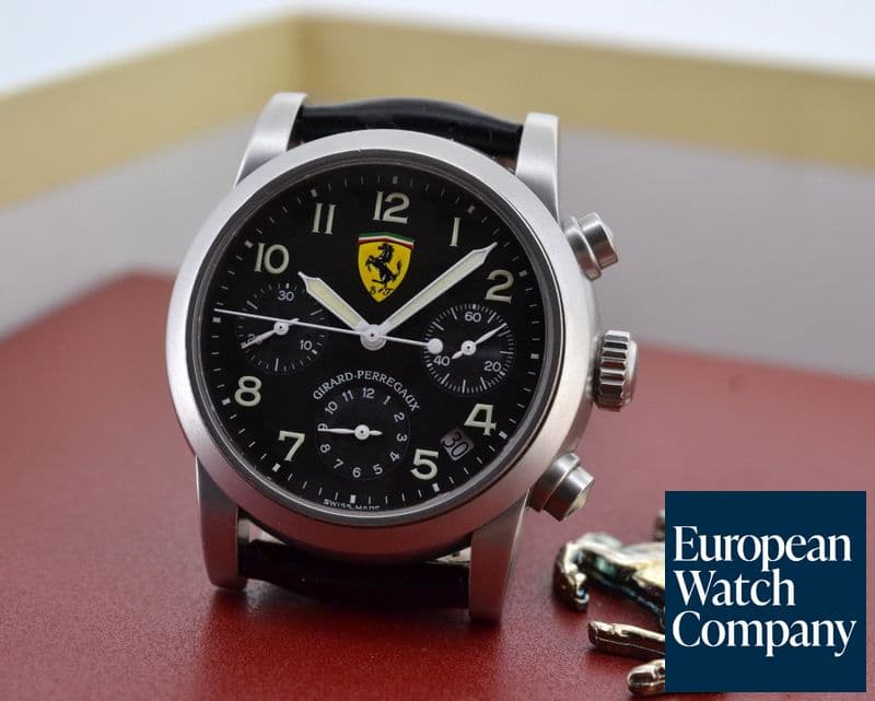 Image of Girard Perregaux Ferrari Chronograph Carbon Fiber 
