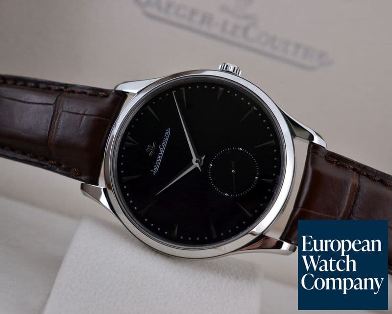 Image of Jaeger LeCoultre Master Grande Ultra Thin Black Dial SS 