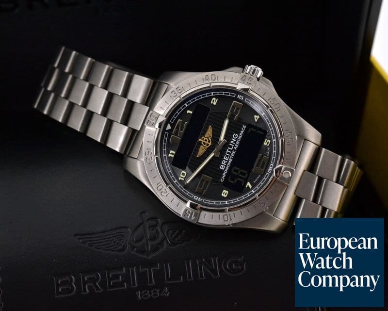 Image of Breitling Aerospace Avantage
Titanium / Black Dial