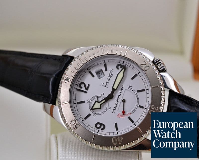 Image of Girard Perregaux Sea Hawk II John Harrison SS / 18K White Gold Bezel