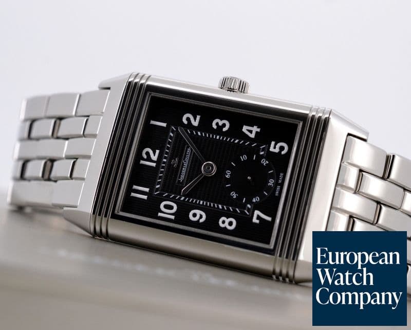 Image of Jaeger LeCoultre Grande Reverso 976 Black Dial SS / SS