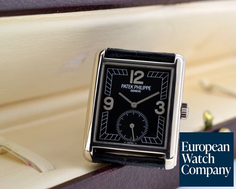 Image of Patek Philippe Gondolo Black Dial 18K White Gold 