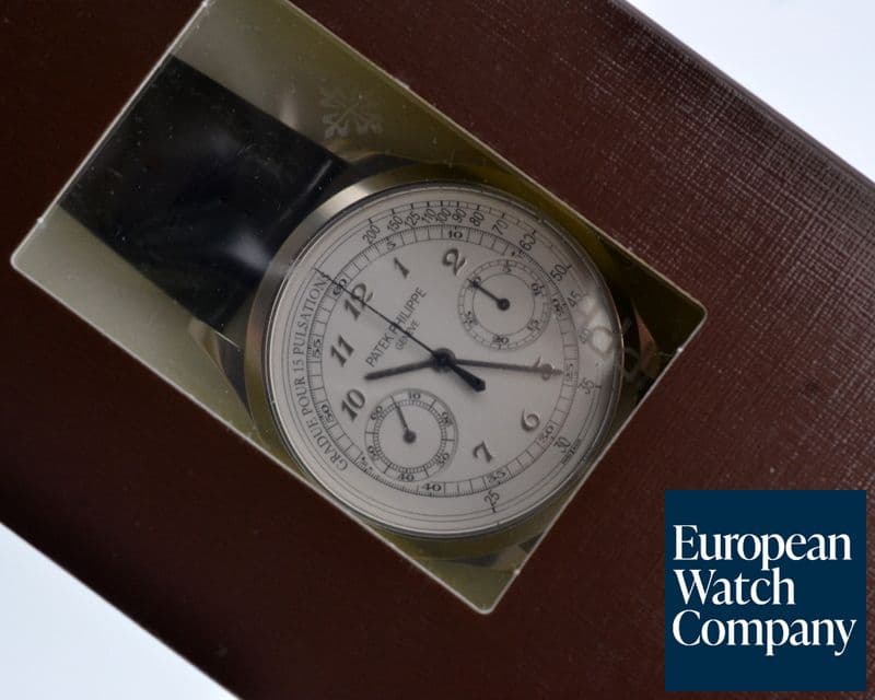 Image of Patek Philippe Chronograph 18K White Gold DOUBLE SEALED