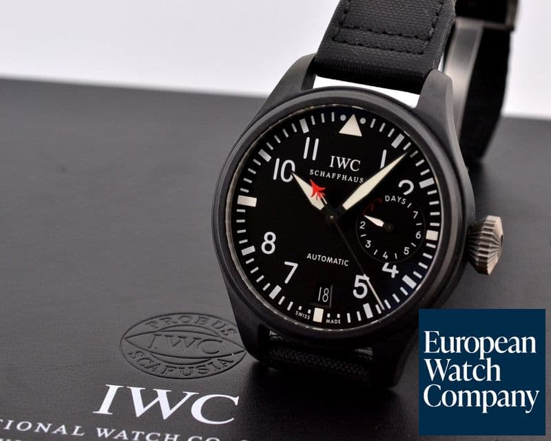 Image of IWC Big Pilot TOP GUN 7 Day Ceramic
