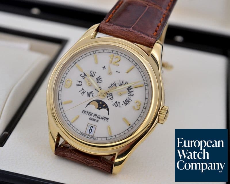Image of Patek Philippe Annual Calendar Cream Dial 18K Yellow Gold