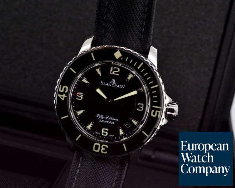 Image of Blancpain Fifty Fathoms Automatic SS / Kevlar