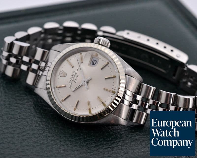 Image of Rolex Lady Oyster Date Silver Dial SS / SS