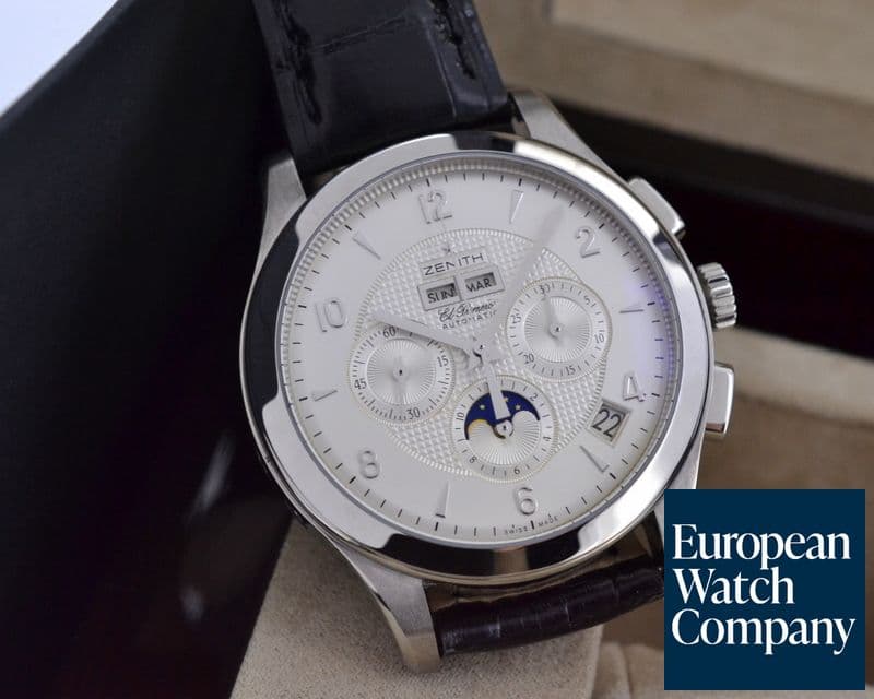 Image of Zenith Class T Moon El Primero
Silver Dial SS