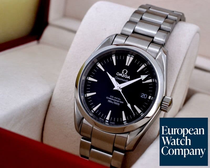 Image of Omega Aqua Terra Mit Size Co-Axial SS/SS