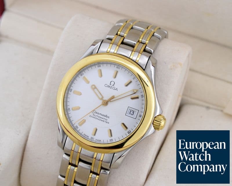 Image of Omega Seamaster 120M White Dial SS / 18K 