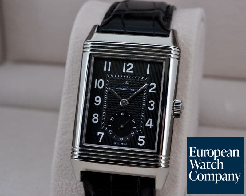 Image of Jaeger LeCoultre Grande Reverso 976 Black Dial SS