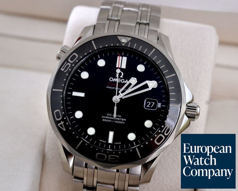Image of Omega Seamaster Professional Black Dial Co-Axial SS / SS 