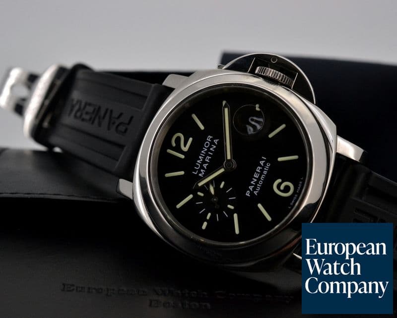 Image of Panerai Luminor Automatic SS Black Dial 44MM

