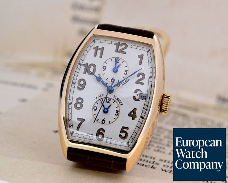 Image of Franck Muller Master Banker 'WALL STREET' Limited 18K Rose Gold