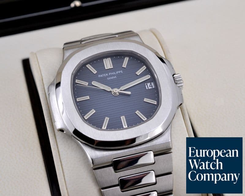 Image of Patek Philippe Jumbo Nautilus Blue Dial SS / SS  