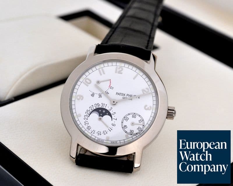Image of Patek Philippe Moon Phase Power Reserve 18K White Gold 