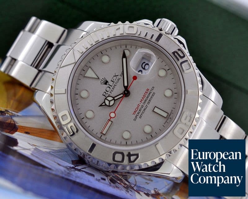 Image of Rolex Yacht Master SS Platinum Bezel