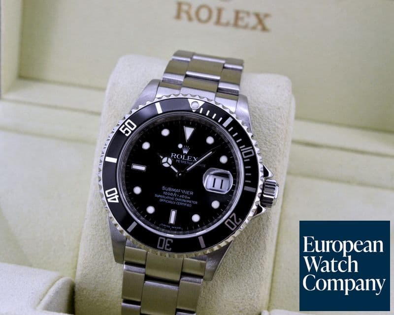Image of Rolex Submariner SS Black Dial 