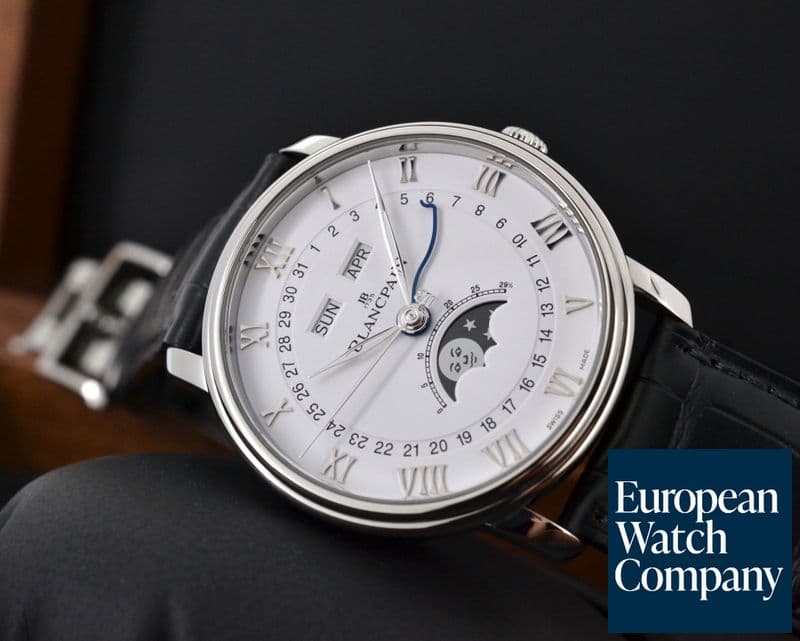 Image of Blancpain Villeret Moonphase Complete Calendar 40MM