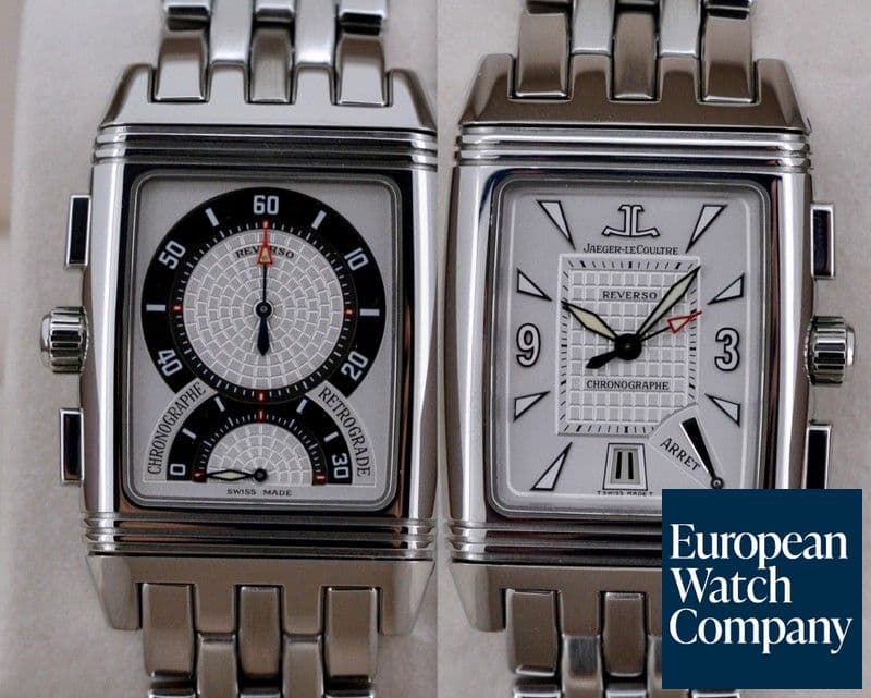 Image of Jaeger LeCoultre Gran'Sport Chronograph White Dial SS / SS 