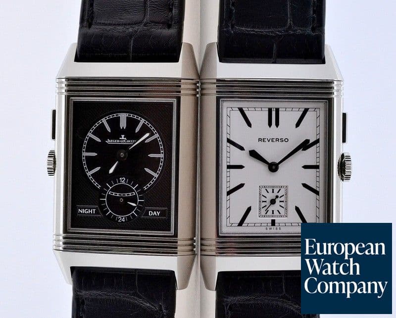 Image of Jaeger LeCoultre Grande Reverso Ultra Thin Duoface SS 
UNWORN