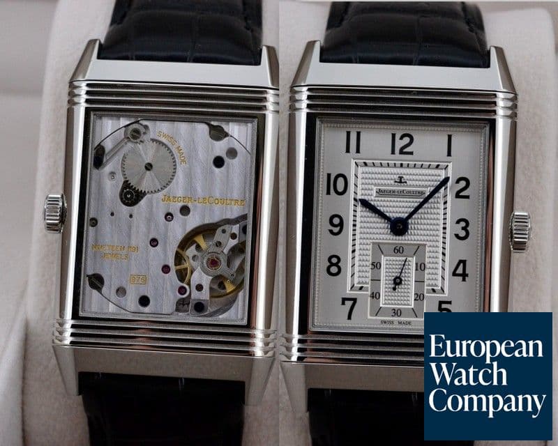 Image of Jaeger LeCoultre Grande Reverso 976 Silver Dial SS UNWORN