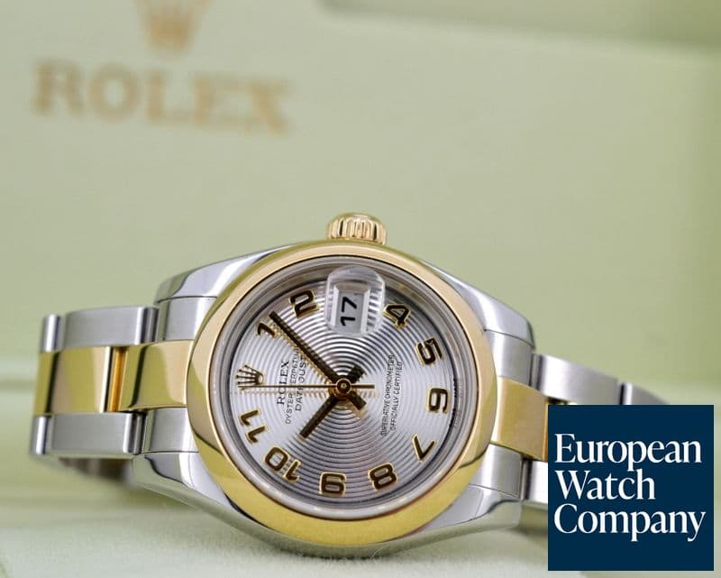Image of Rolex Lady Datejust 18K / SS Oyster Silver Arabic Dial