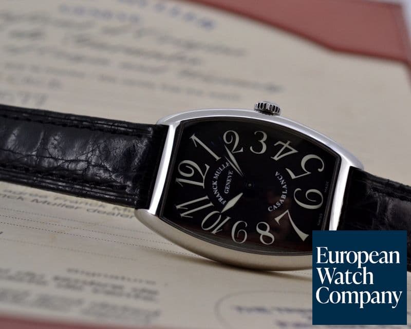 Image of Franck Muller Cintree Curvex Casablanca SS Black Dial
