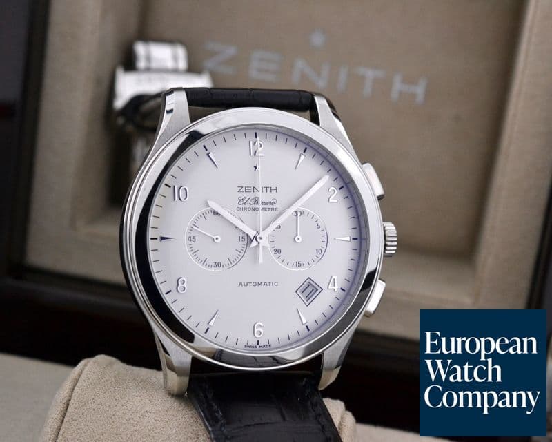 Image of Zenith Class T El Primero SS Silver Dial

