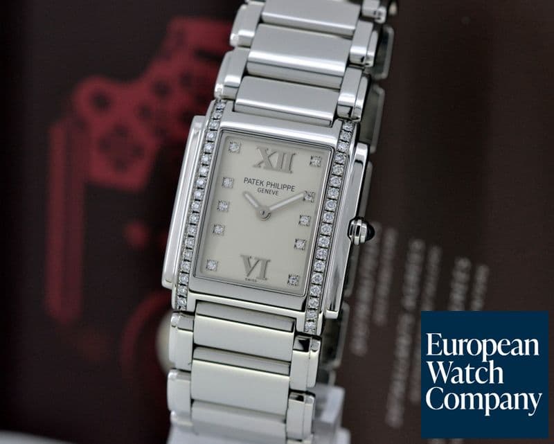 Image of Patek Philippe Twenty-4 Cream Dial SS / SS 
