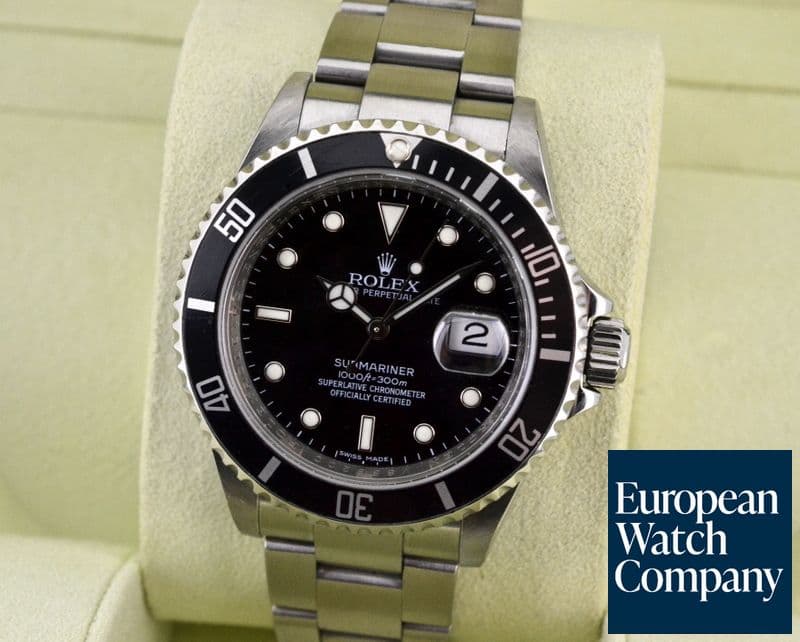 Image of Rolex Submariner SS Black Dial 